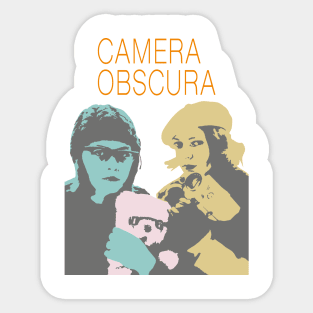 Camera Obscura Sticker